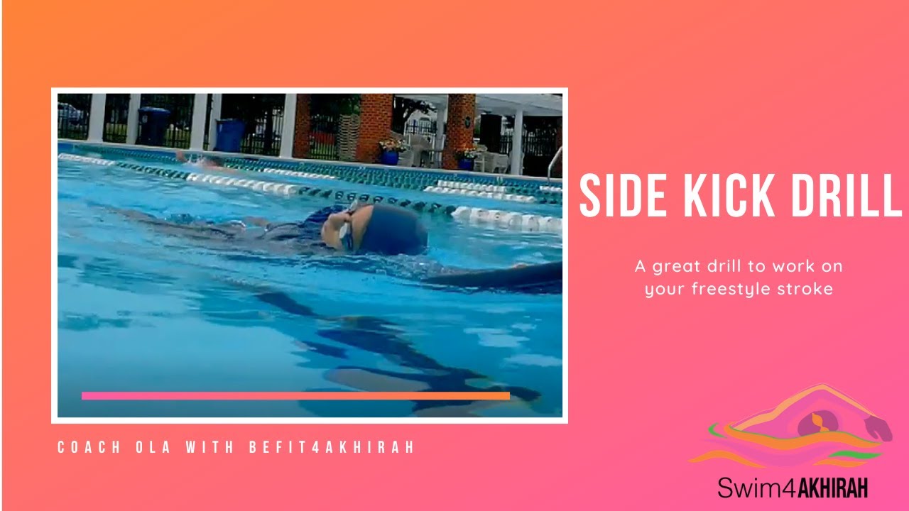 Side Kick Drill to Improve your Freestyle Stroke with Coach Ola
