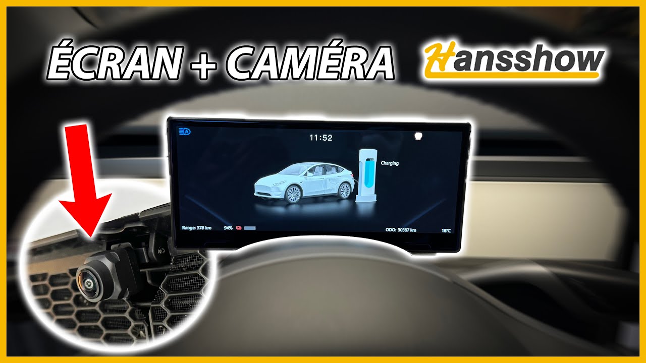Ecran F9 + caméra Avant TESLA MODEL Y