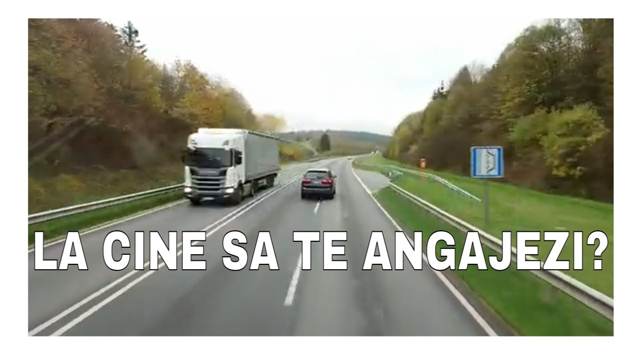 CUM SA-TI ALEGI CORECT ANGAJATORUL CA SOFER INCEPATOR
