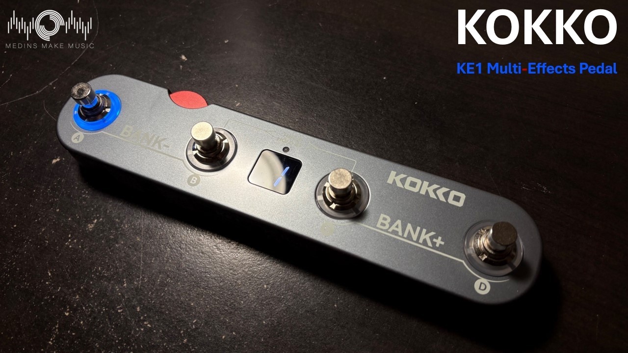 Демонстрация и обзор мультиэффектной педали Kokko KE1