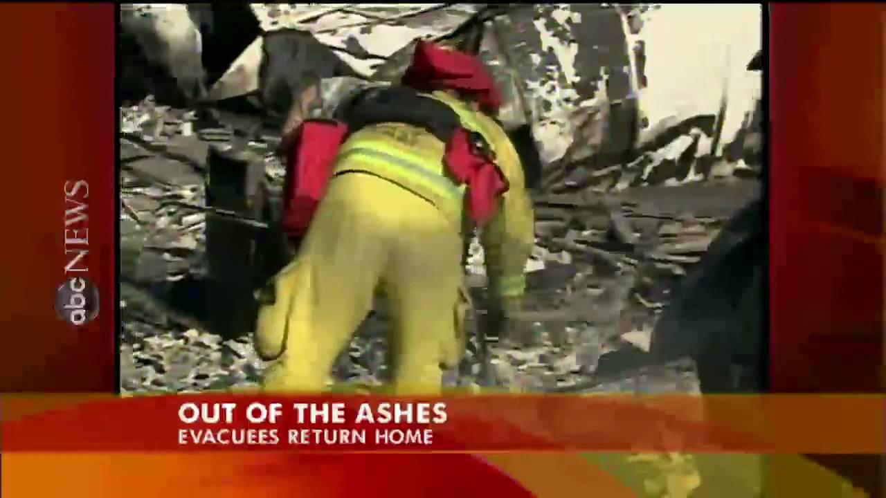 Wildfire Evacuees Return Home