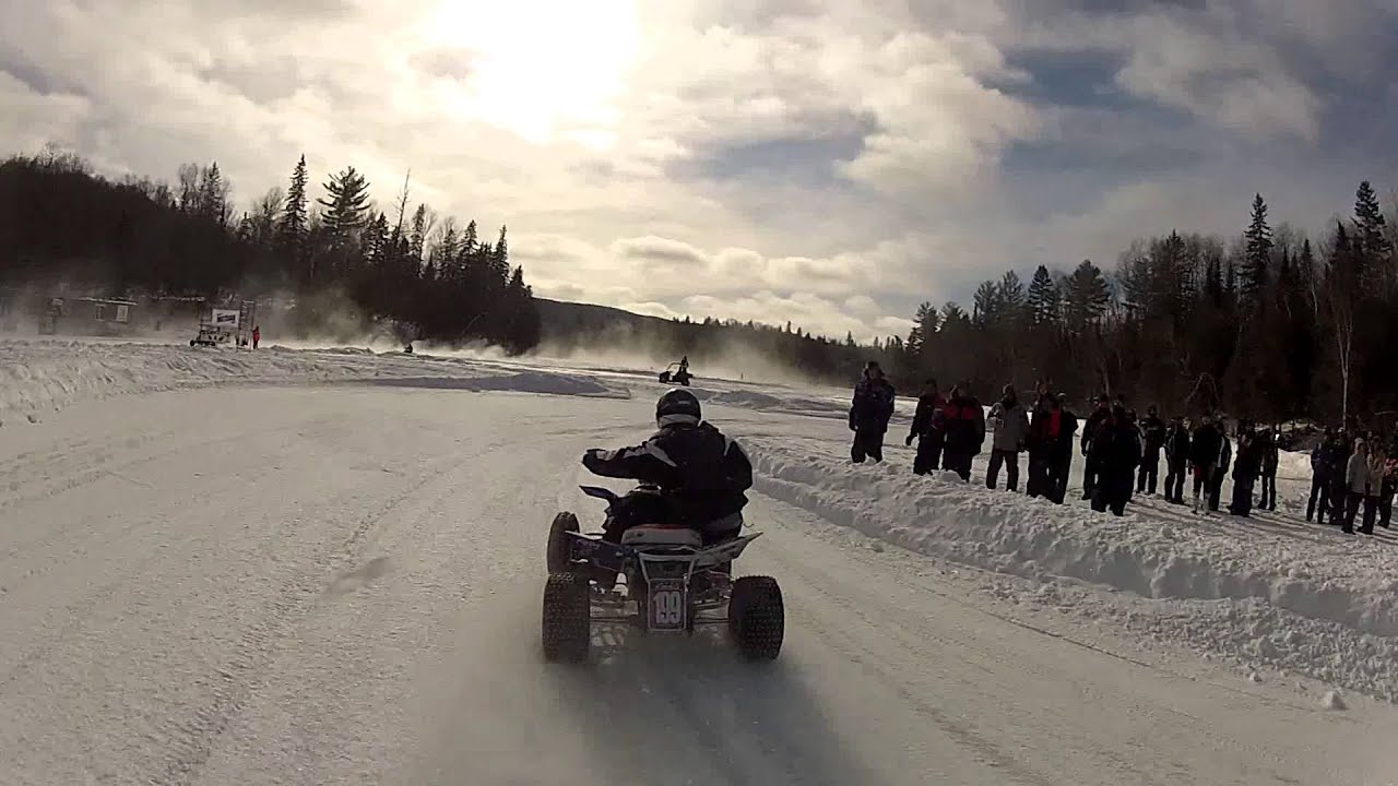 Course sur glace 2013 vtt A chute st-philippe Qc
