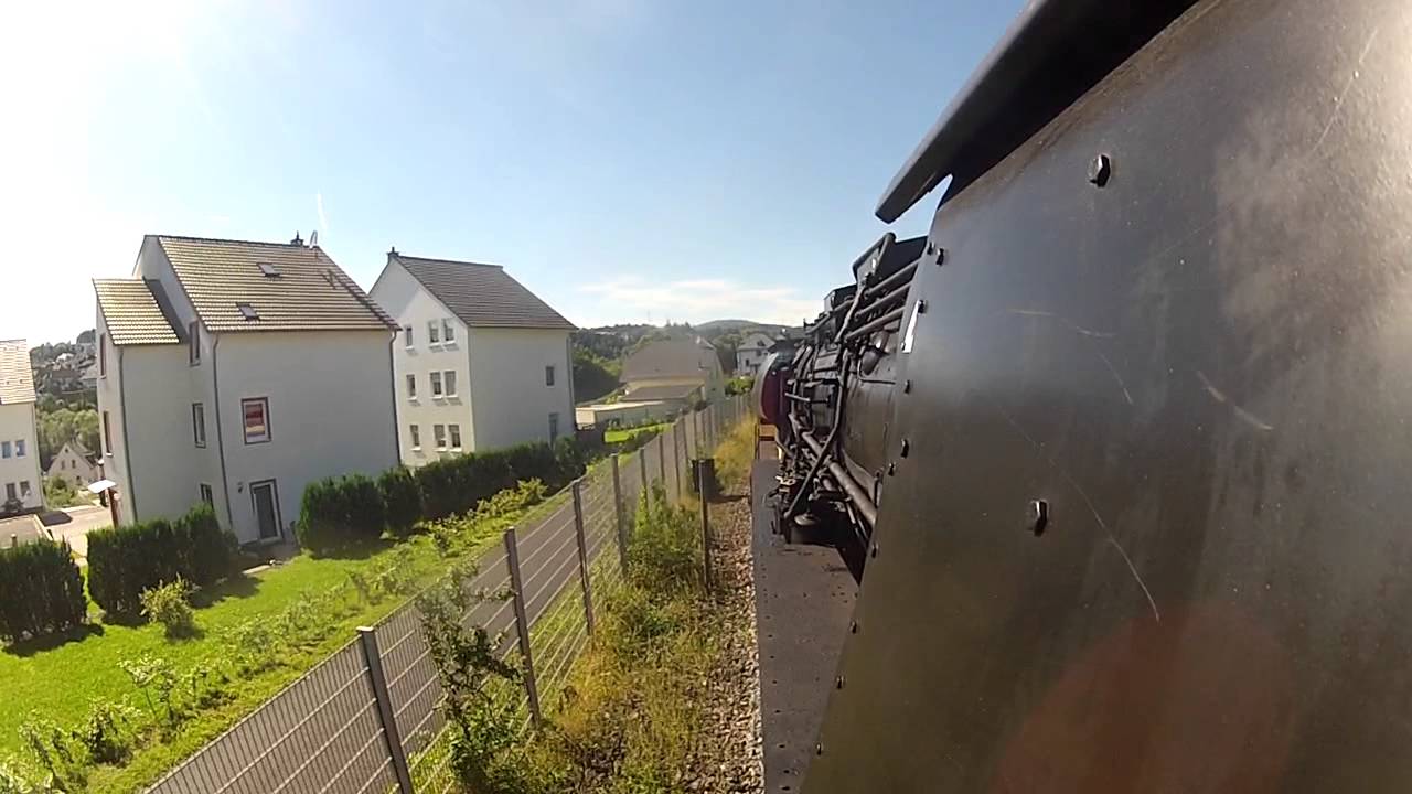 Dampflok der Baureihe 52 8131-6 der Deutschen Reichsbahn, Strecke Ulmen-Daun