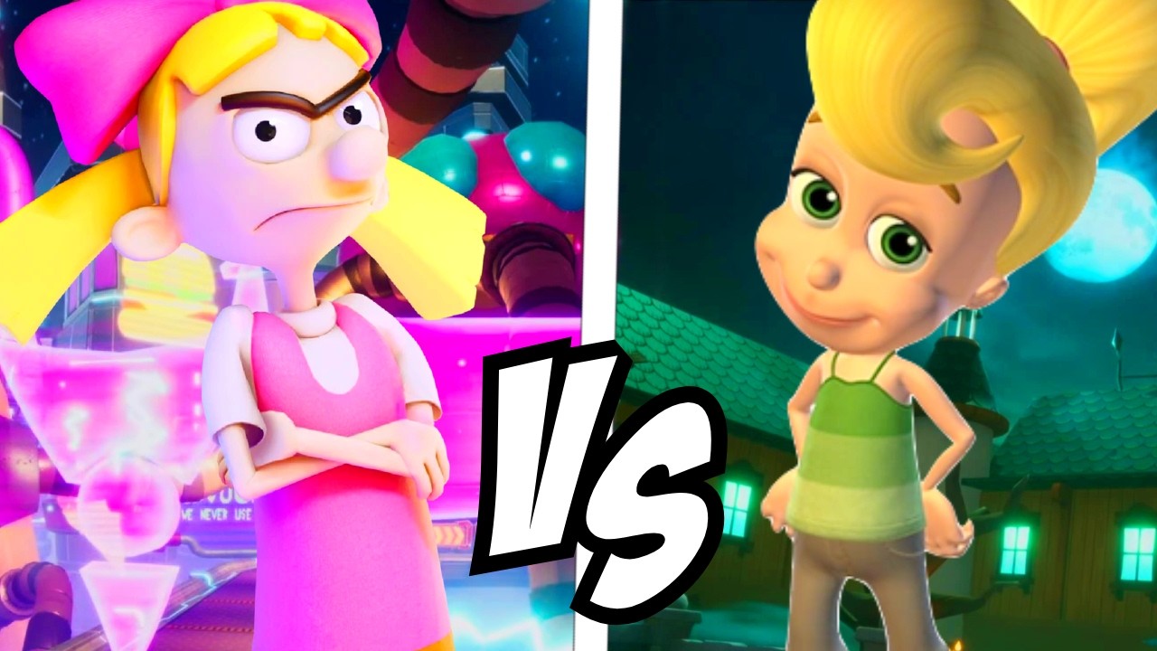 HELGA VS CINDY! VERSUS REMATCH - Nickelodeon Kart Racers 3