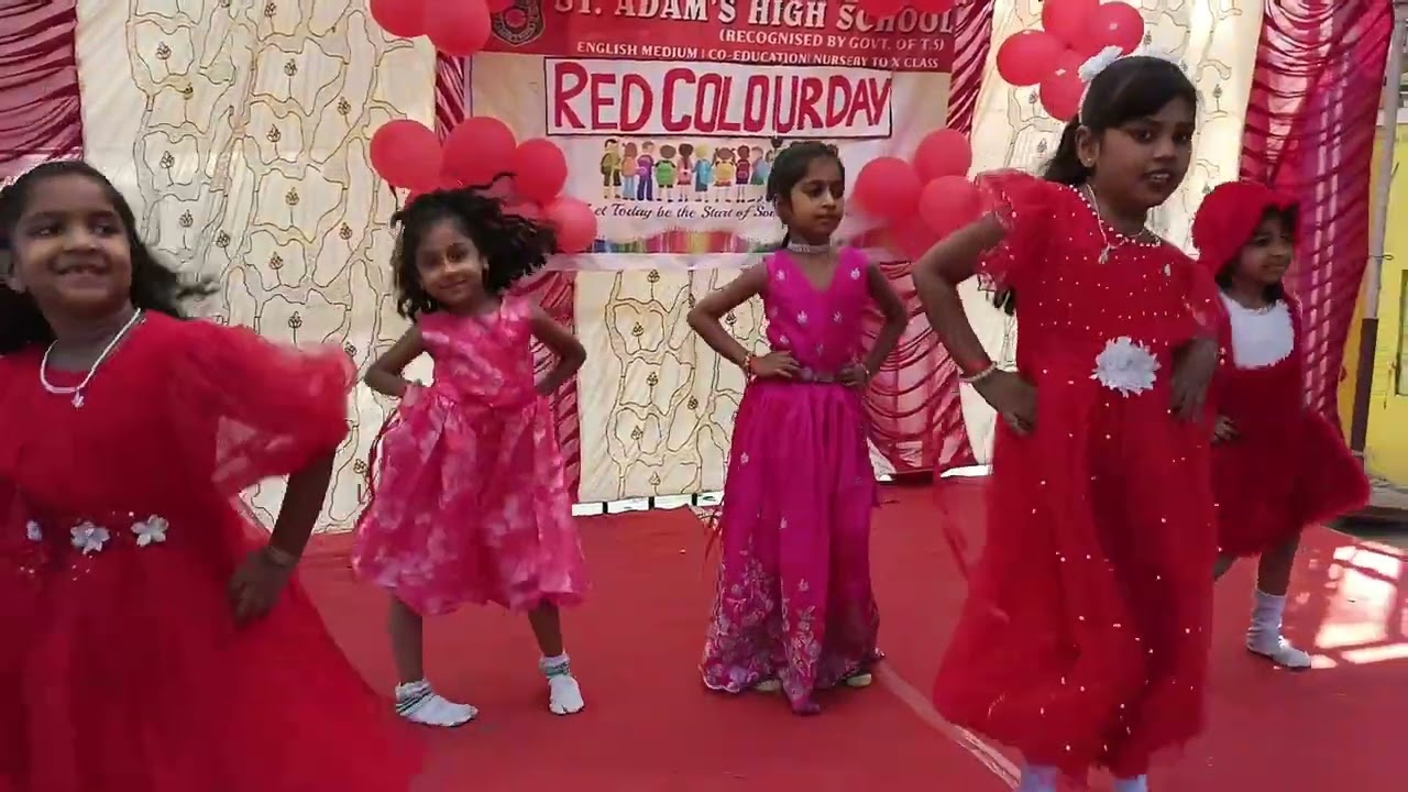 St Adam's Group of schools - RED COLOUR DAY CELEBRATIONS 🔥#trending @St.Adamshighschool #samsung