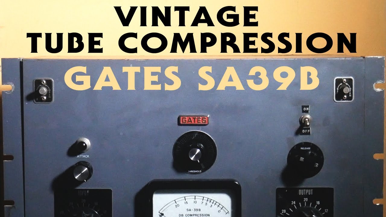 Vintage Tube Compressor DEMO - GATES SA39B