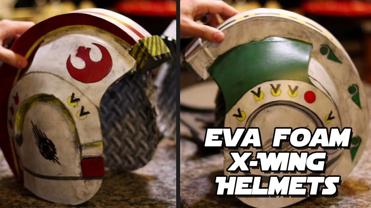 Build Your Own X-Wing Helmet EVA foam Tutorial  - Intro