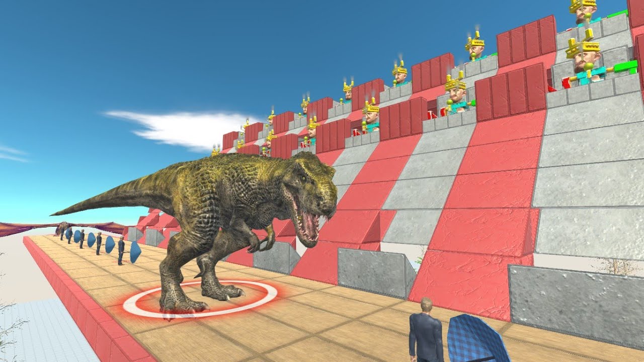 Hype Bomb Waves Challenge MAP (T-REX) - ARBS - Animal Revolt Battle Simulator
