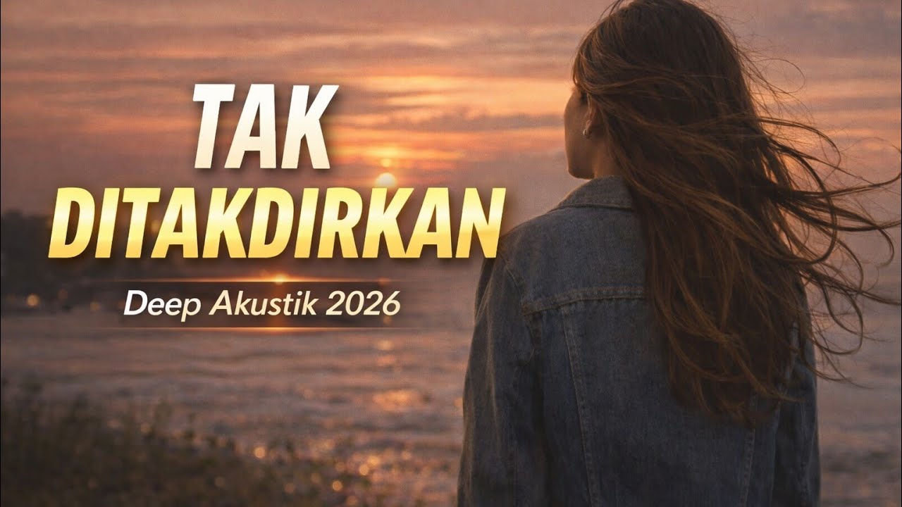 Kumpulan Lagu Ketenangan Indie Akustik 2026 🎧 Tak Ditakdirkan | Deep Akustik Viral TikTok