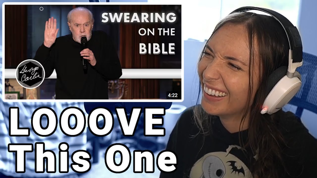 Ex-Mormon American Reacts to Swearing on the Bible | George Carlin