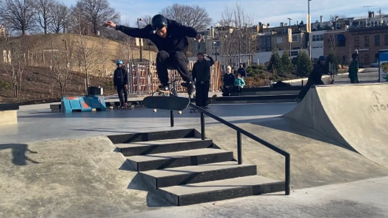 Skating anything my filmer tells me to, but I only have five tries