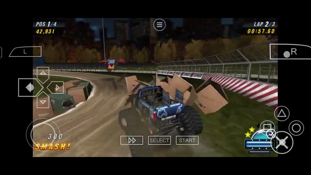 Monster Jam Urban Assault: Blue Thunder (Backyard Battle)