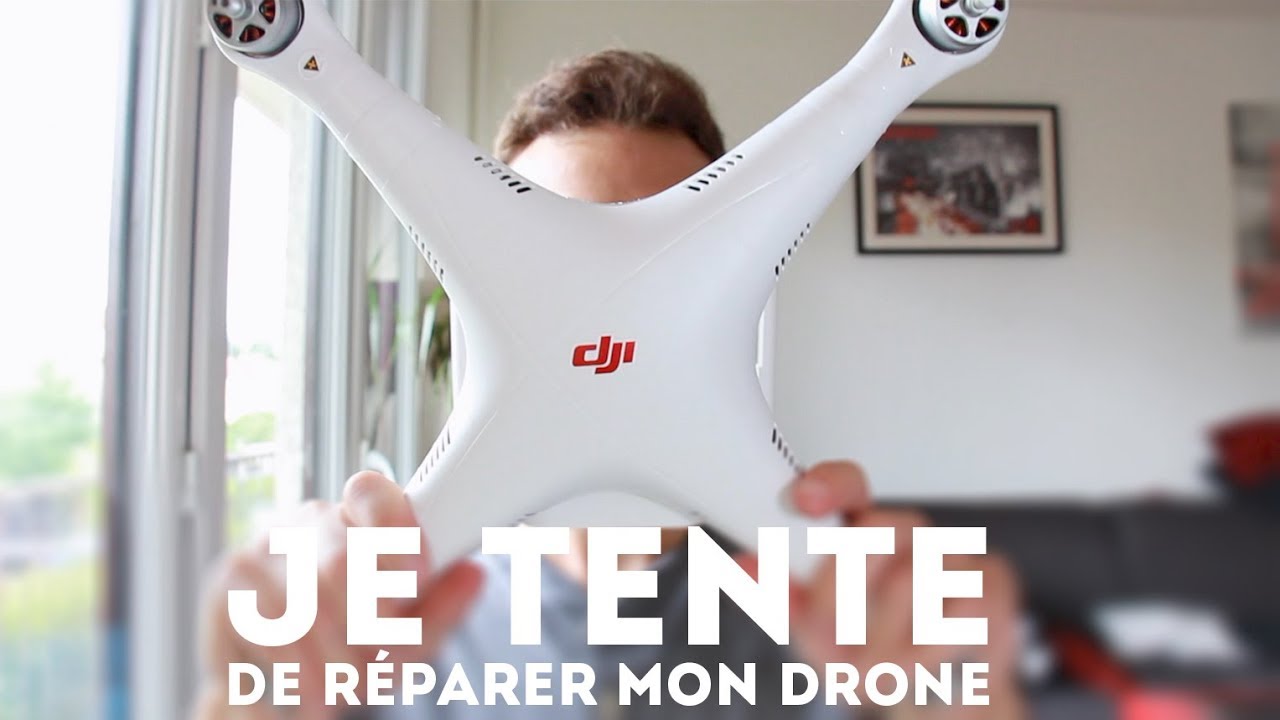 Je tente DE RÉPARER mon drone NOYÉ - DJI Phantom 3 Standard