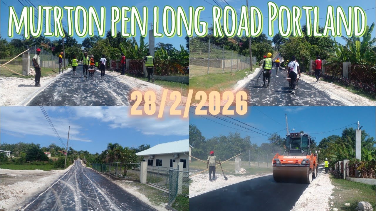 Chec Upgrading Road Rehabilitating And Expanding Infrastructure] Muirton Pen Long Road Portland.
