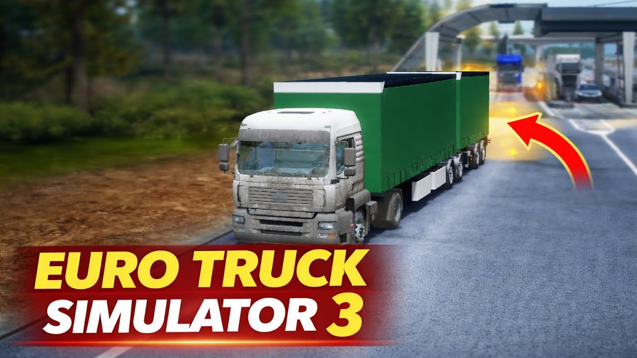Euro Truck Simulator 3 Gameplay | Amazing Truck Driving 