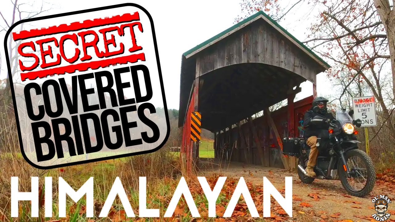 Royal Enfield Himalayan - I Found SECRET Covered Bridges! | Ol' Man Ronin (S5,E34)