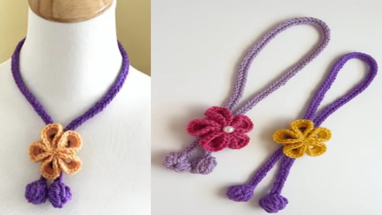 &ldquo;Instant Crochet Necklace 🧶 | Easy & Quick Tutorial for Beginners&rdquo;