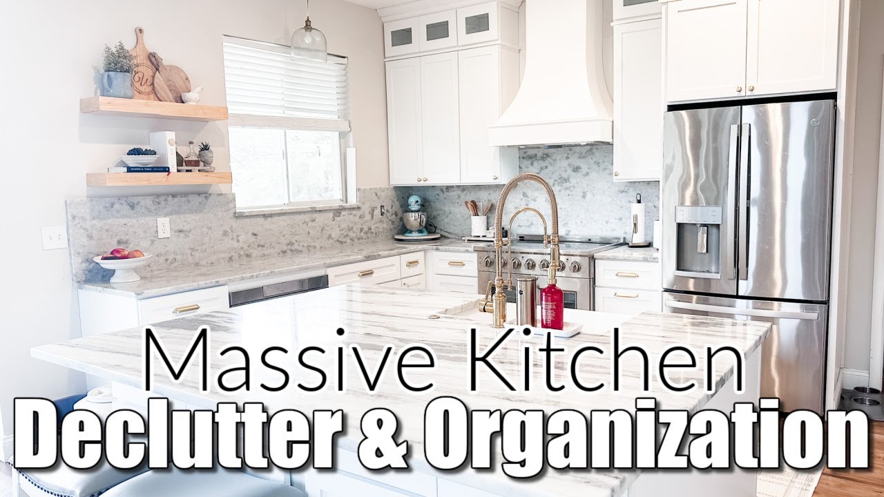 MASSIVE KITCHEN EXTREME DECLUTTER & ORGANIZE