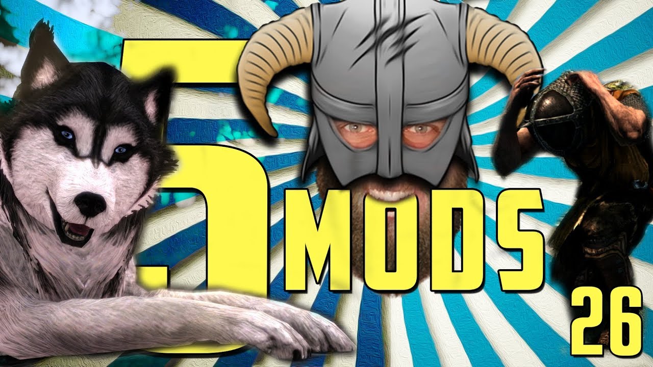 🐉 5 UNLIKELY AUDIO MODS | 5 MODS for SKYRIM SE!