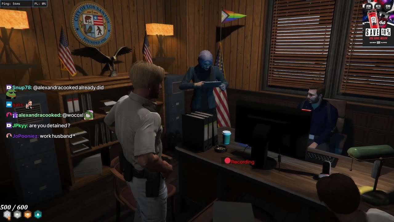 Marshal Conan Clarkson Questioned Sheriff Cassidy | Nopixel 4.0
