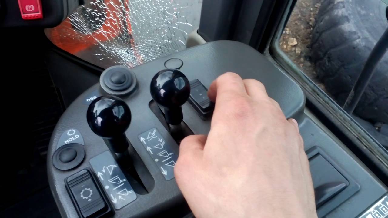 ФРОНТАЛЬНЫЙ ПОГРУЗЧИК HITACHI ZW310  1часть