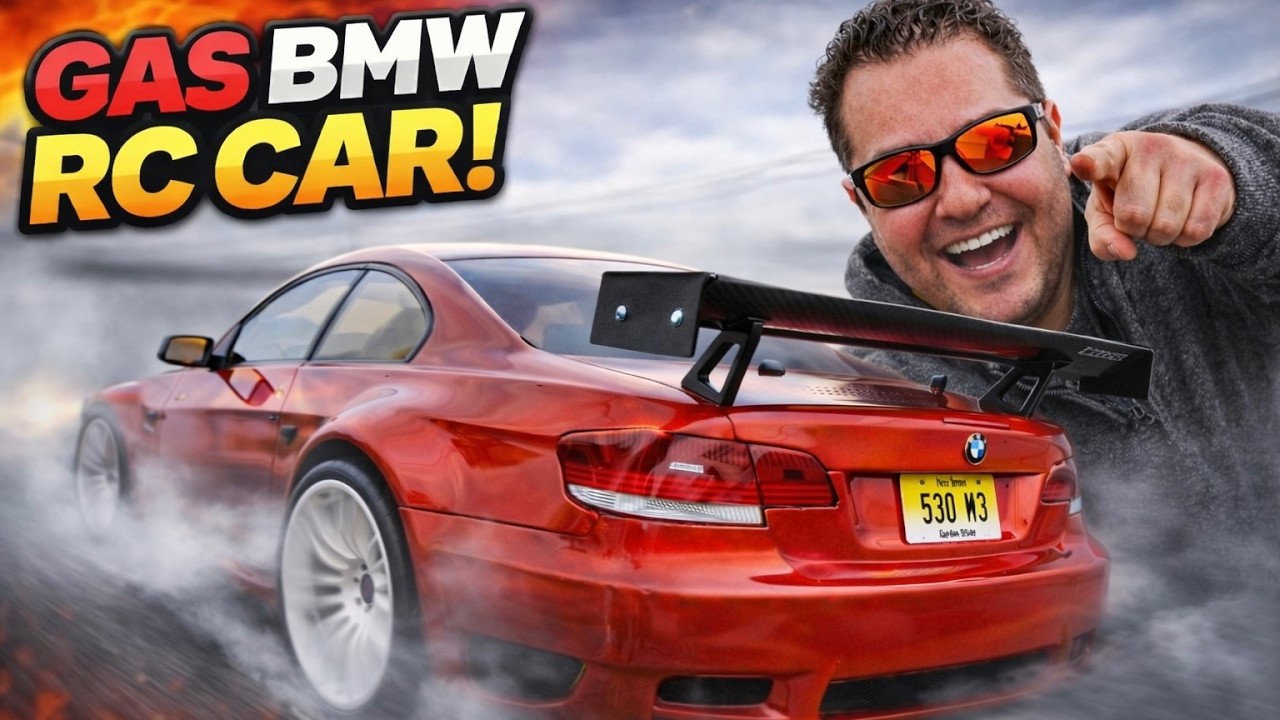 Первый старт моей ГИГАНТСКОЙ гоночной BMW 5 серии с бензиновым двигателем FG и полным приводом! 🤯