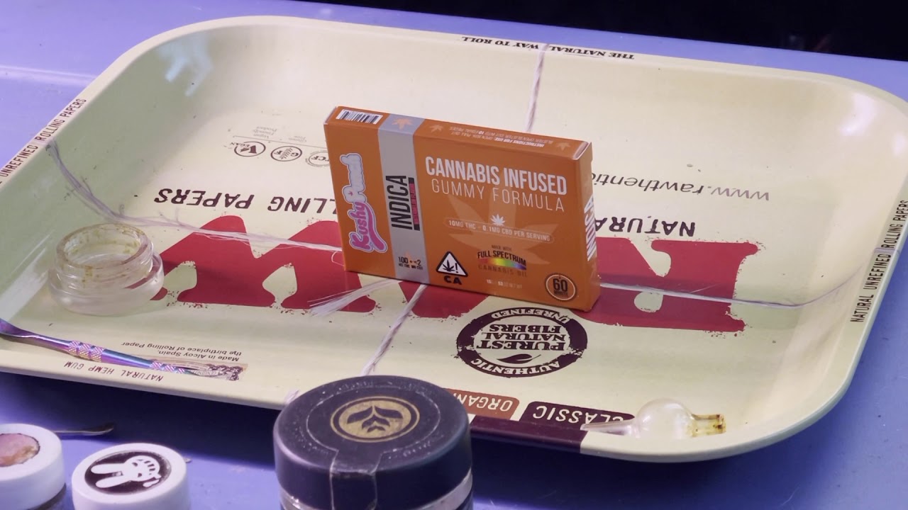KUSHY PUNCH UNBOXING EDIBLES INDICA STRAIN