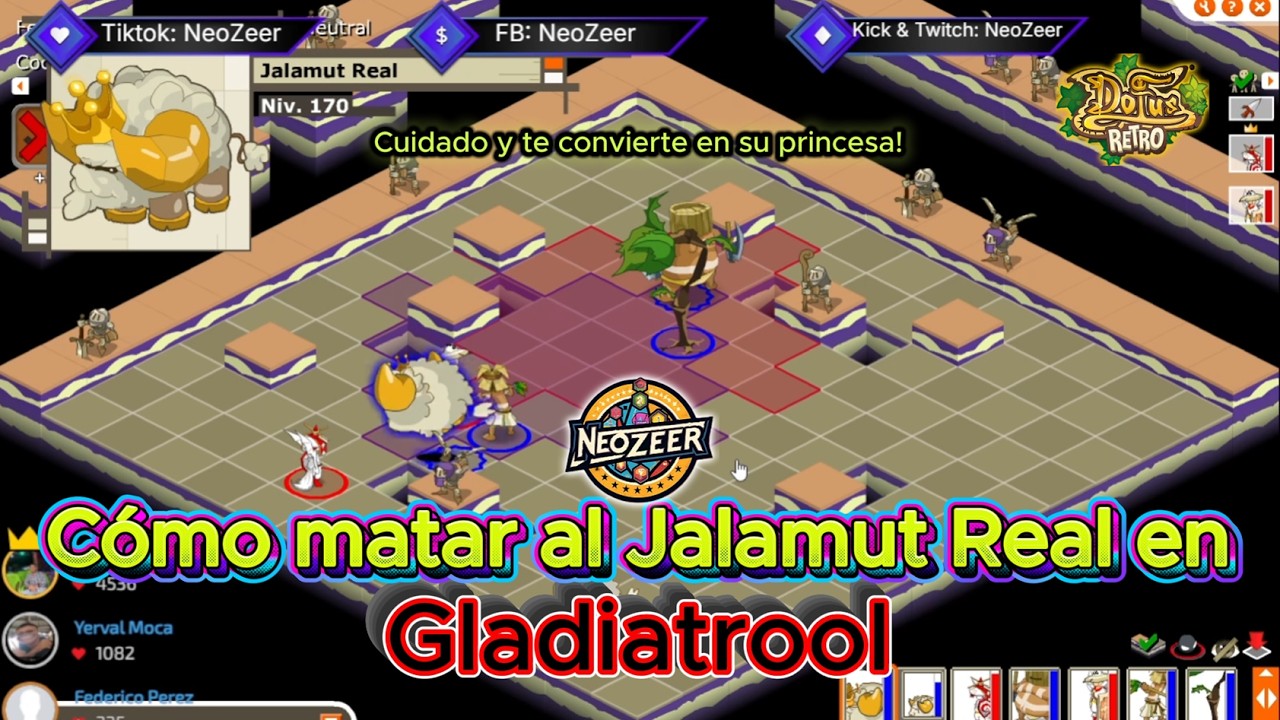 Como matar al Jalamut Real en Gladiatrool [Dofus Retro]