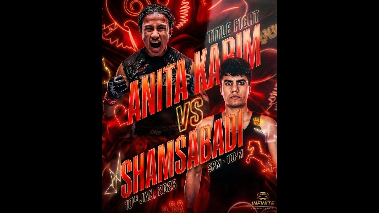 Anita karim vs parisa mma match 10 January 2026