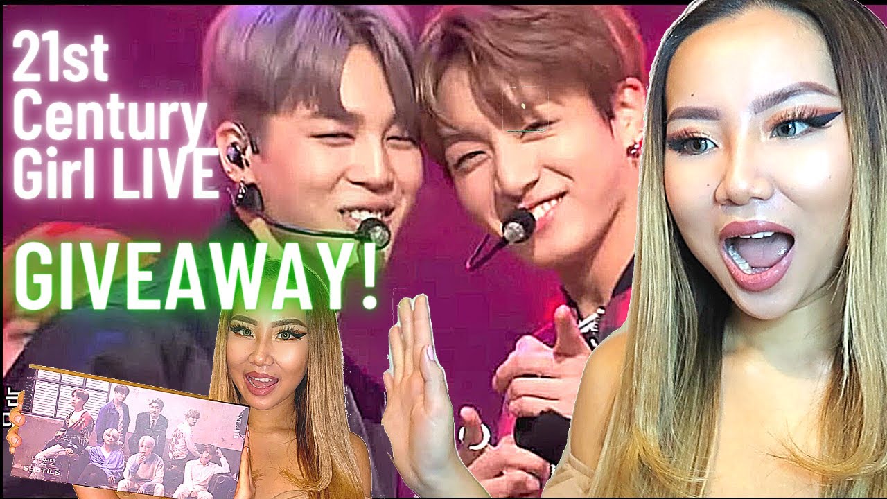 SOO CHEEKY! 😏 BTS ‘21st CENTURY GIRL’ Live & GIVEAWAY with ‘VTxBTS Cosmetics’ 😱 | REACTION/REVIEW