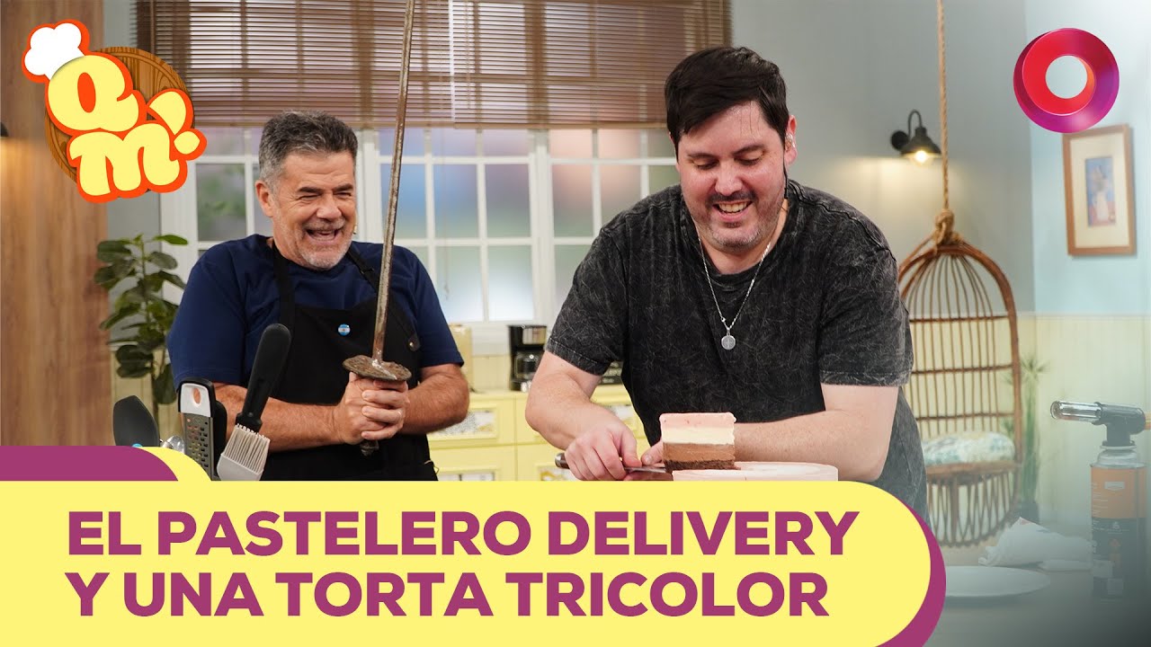 El pastelero delivery y una torta tricolor | #QuéMañana Completo - 03/02 - El Nueve