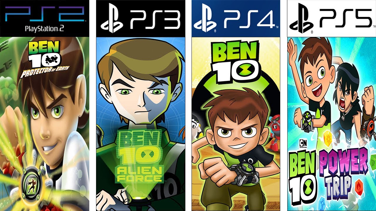 Evolution of Ben 10 Games 