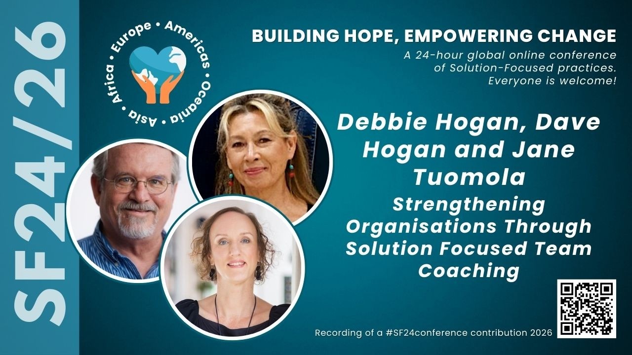 Team coaching, Debbie Hogan, Dave Hogan, Jane Tuomola  SF2426