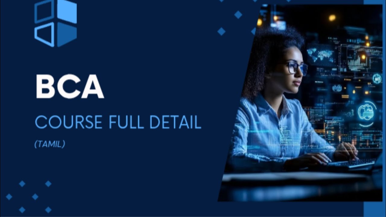 BCA Course Full Details in Tamil | Fees, Subjects, Career, Salary#infinitytamil