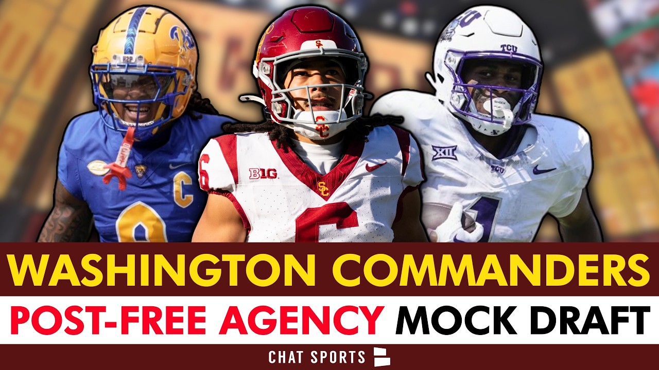 THIS WEEK CHANGED EVERYTHING: 7-Round 2026 Commanders Mock Draft AFTER Week 1 Of NFL Free Agency