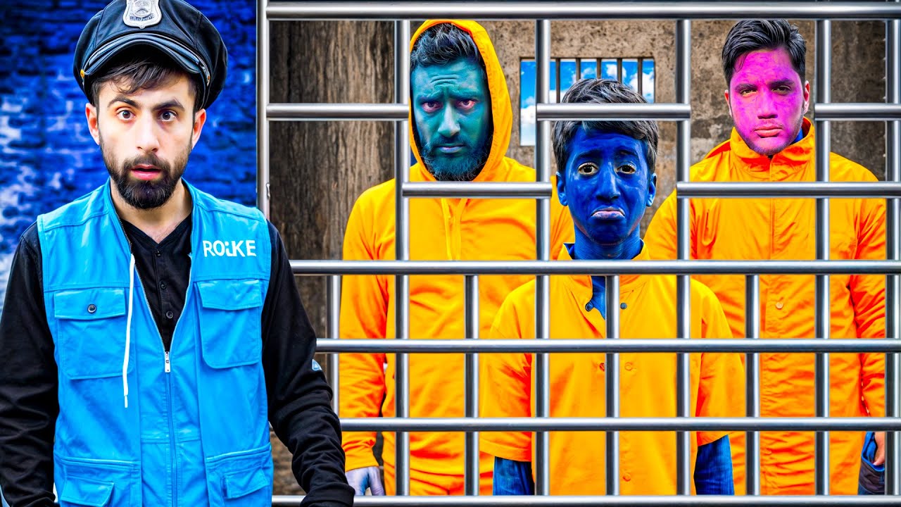 تحدي قضيت 48 ساعة في سجن مع الشرطي بودي والاشخاص ملونين !!