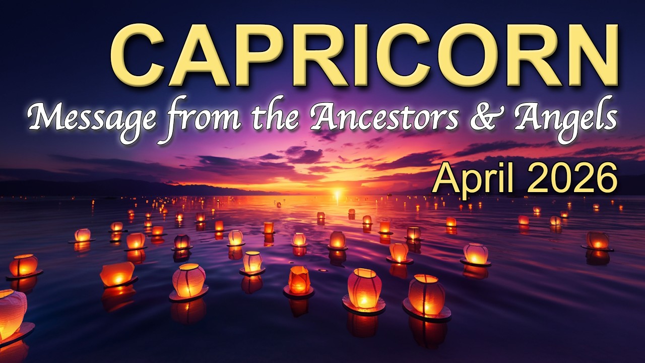 CAPRICORN 'YOUR BREAKTHROUGH MOMENT IS HERE!' Angel & Ancestors Messages &ndash; April 2026 Tarot Reading