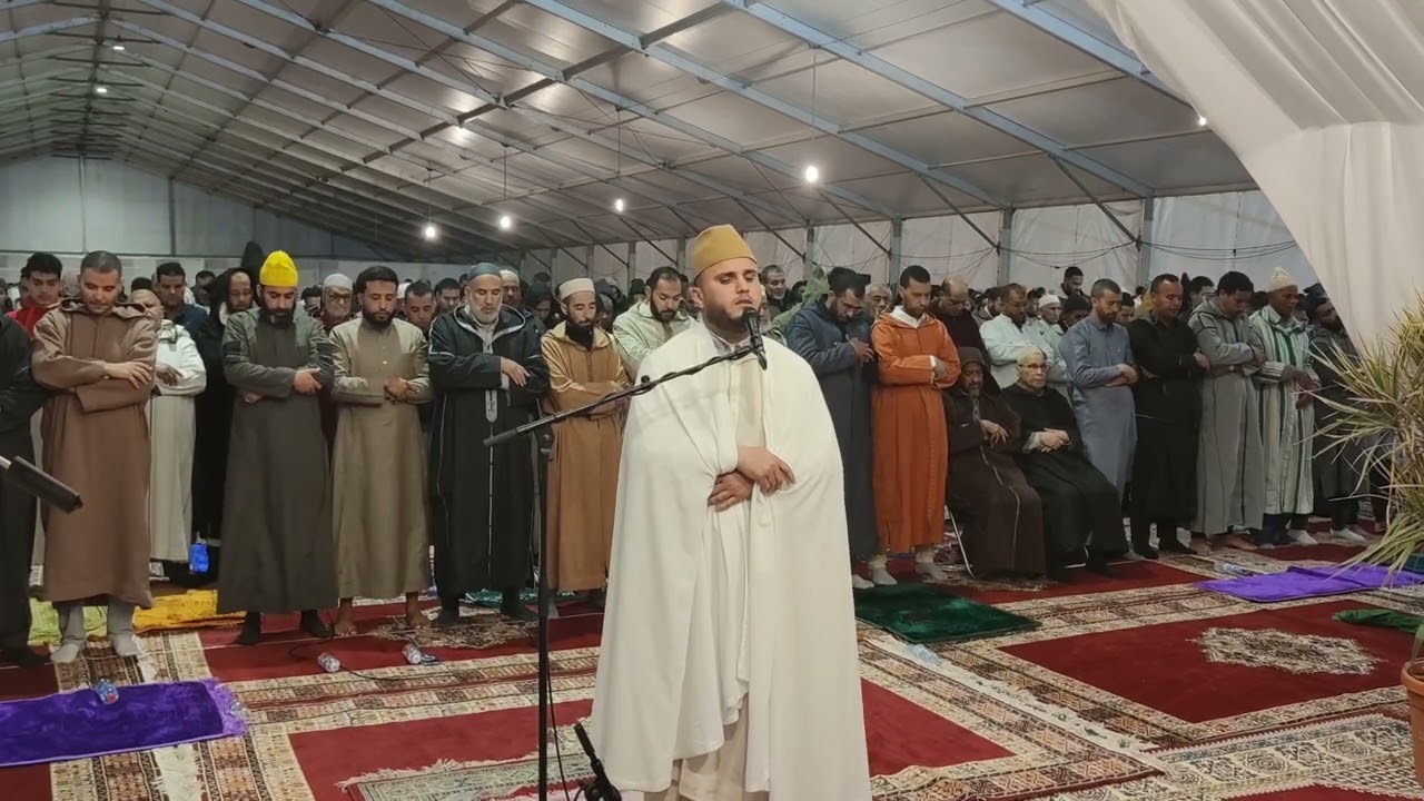 الأربعاء  25 رمضان من مصلى مراكش الكبرى لصلاة العشاء والتراويح قراءة خاشعة للمقرئ  سفيان وقروش