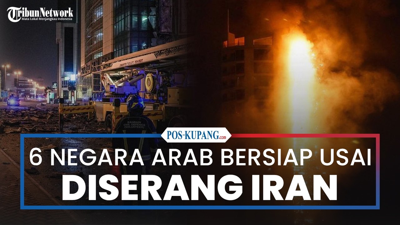 6 Negara Arab Ancang-ancang Usai Iran Menyerang