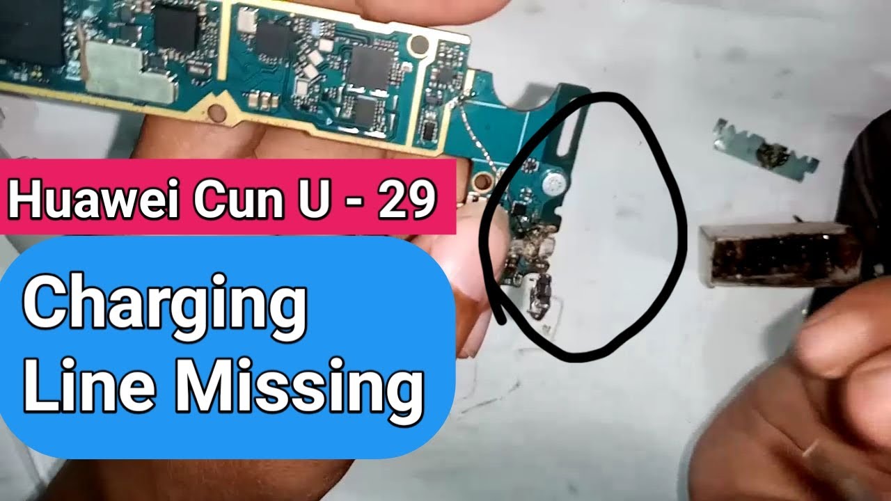 Huawei cun u29 charging jumper way