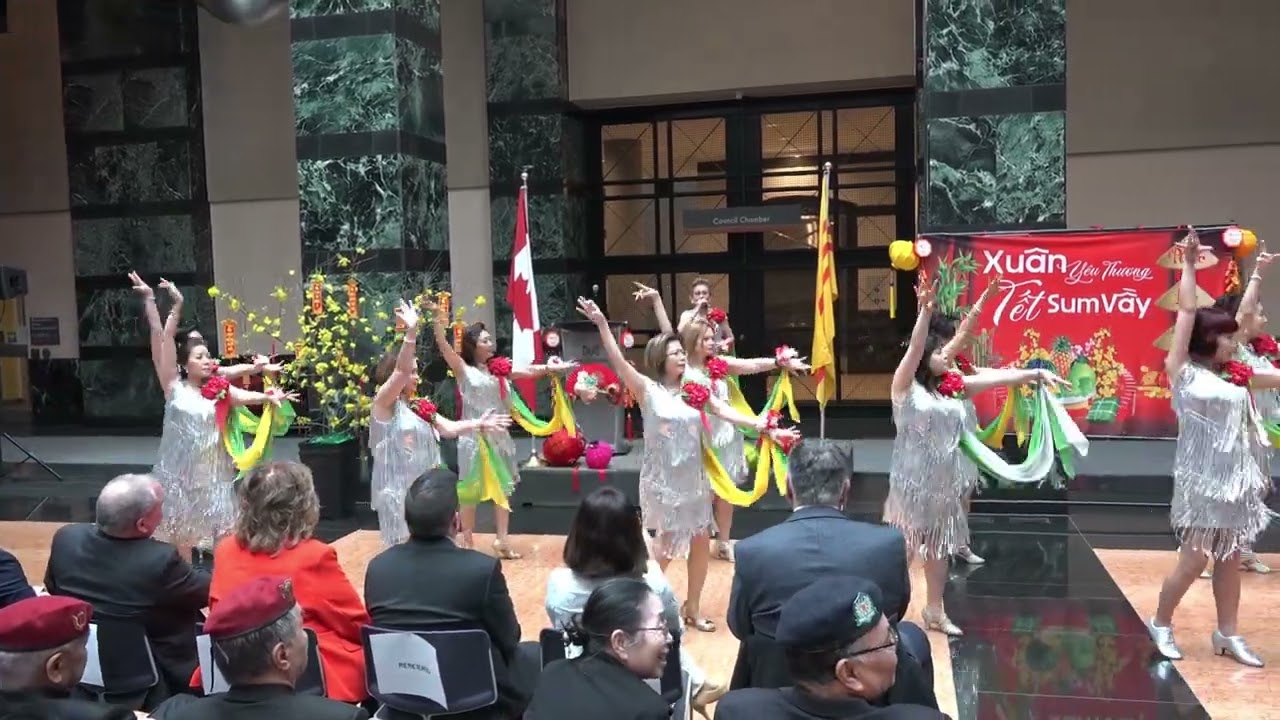 Julia's Dance Group @City Hall Mississauga Feb.11.2024 Luna New Year 