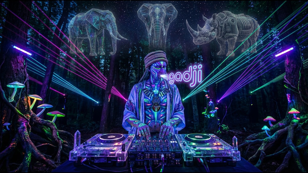 Hugo Ball - Karawane | #psytrance #goa #visualart