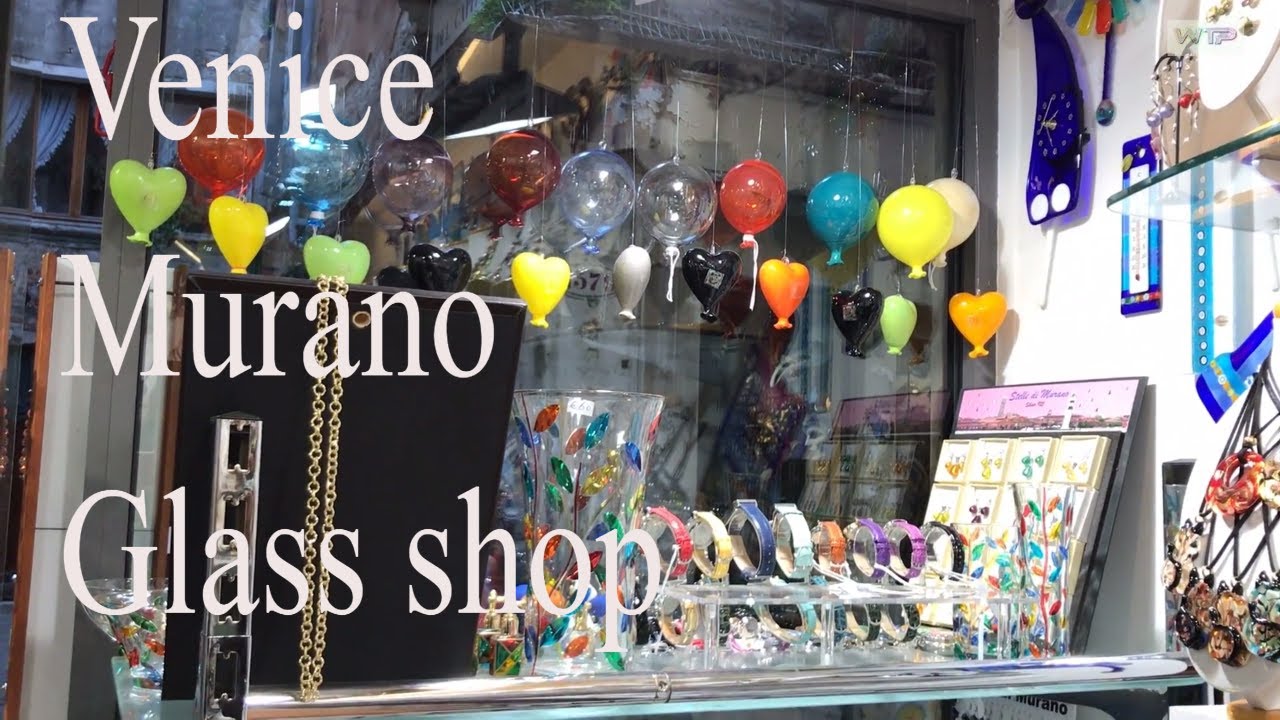 Venice Murano Glass shop