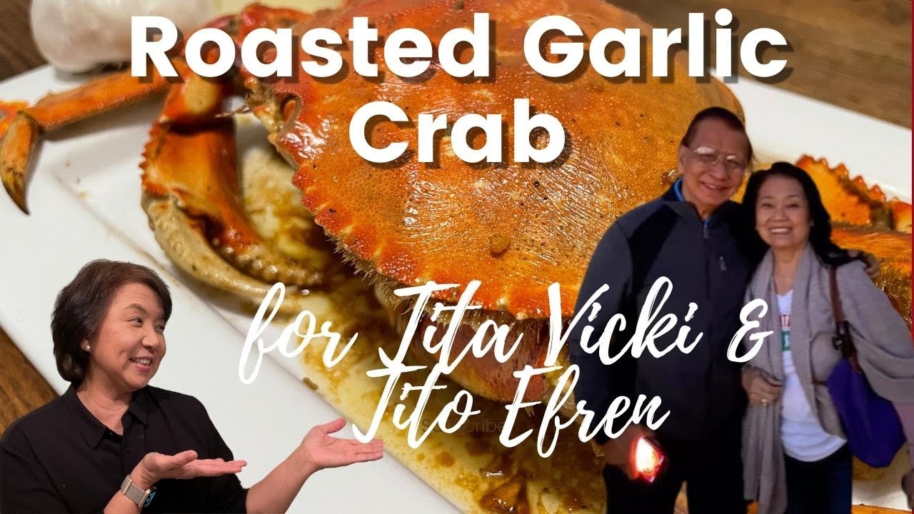 Roasted Garlic Crabs and garlic fried rice. Tastier than the crabs in Than Long.  So easy to make!