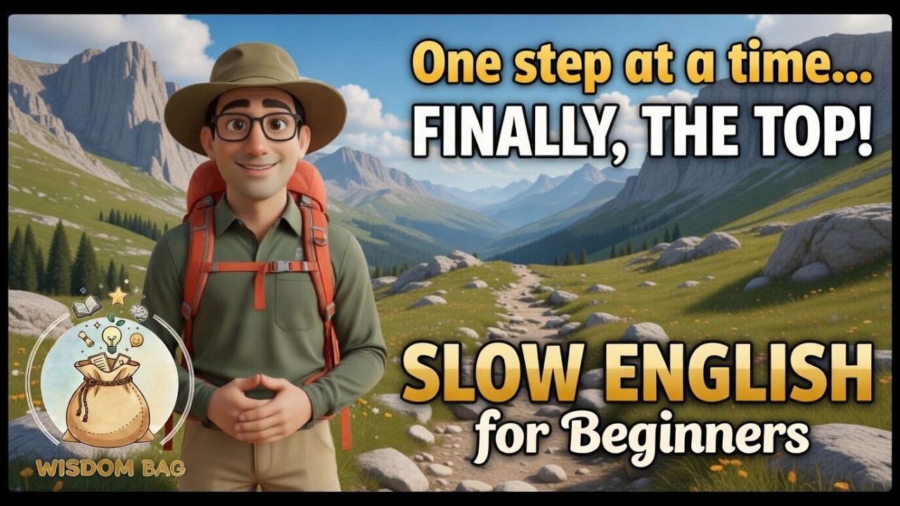The Silent Hike: Improve Your English Listening & Vocabulary 🎧 (A1-A2)