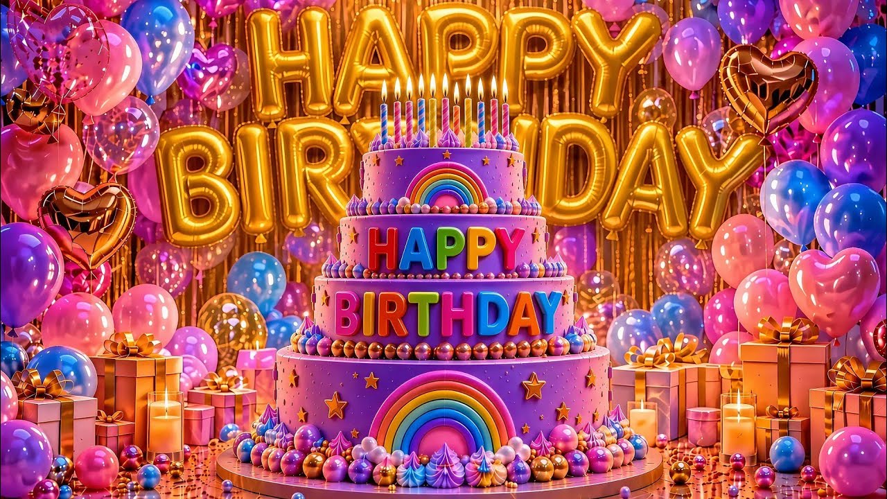 Ultimate happy birthday song 🎂 special for you🎊
