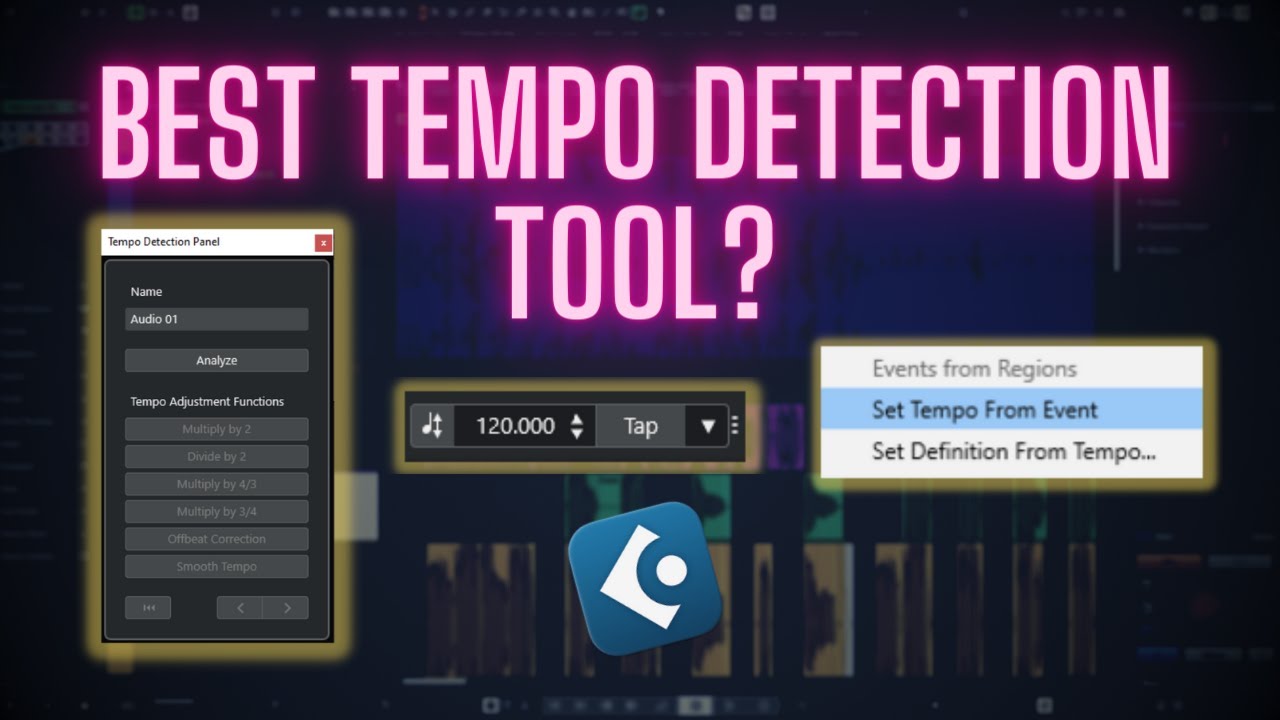 How to find the tempo (BPM) of ANY song in Cubase!