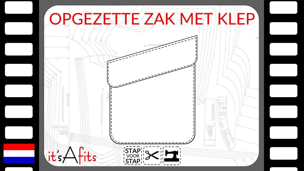 it’sAfits techniek - hoe maak je een opgezette zak met klep