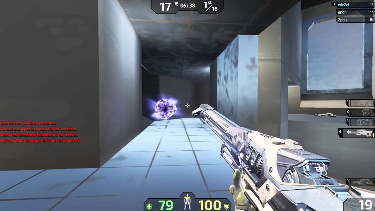 UT4 pre alpha Gameplay [DM] #007 - DM-ASDF