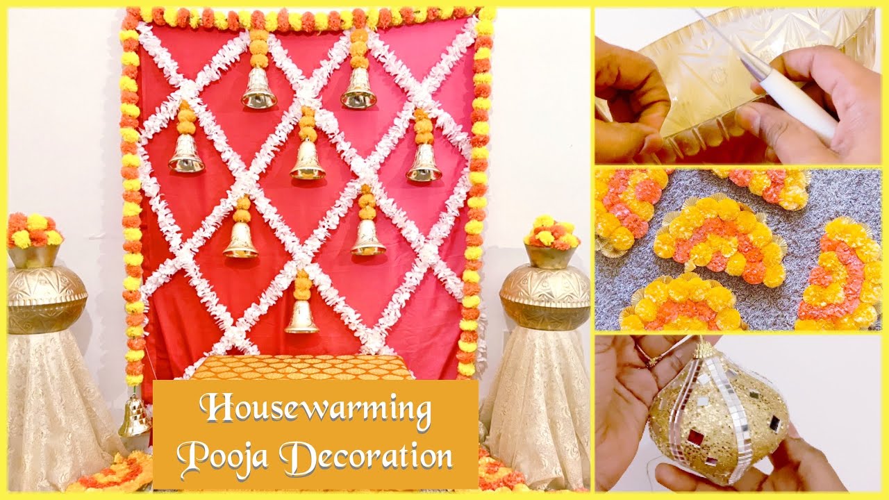 Varalakshmi pooja decoration |Ganesh chaturthi Decoration  | pooja Decoration Ideas